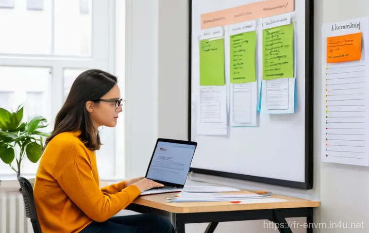 환경관리사 시험에 실패하지 않는 법 - **Prompt Title: Strategic Environmental Exam Preparation**
* **Image Description**: A focused ...