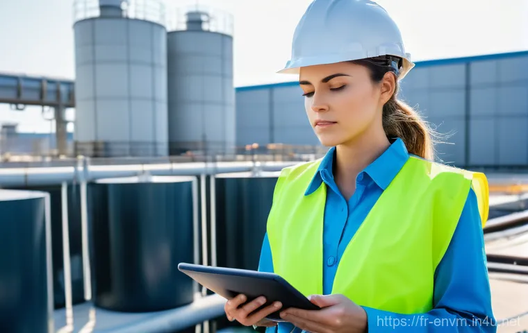 환경관리사와 유사한 직업군 비교 - Prompt 1: Environmental Engineer at a Water Treatment Facility**