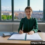 환경관리사 실기 시험의 합격 비율 - **Prompt 1: Focused Environmental Professional in Examination Setting**
A young adult, approxima...